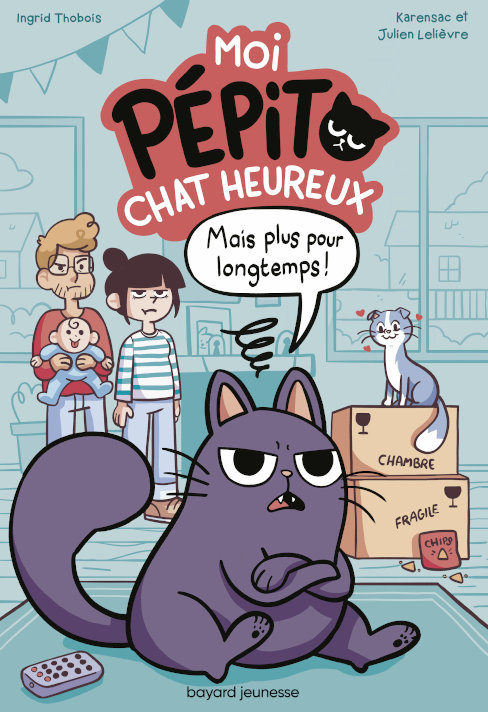 Moi, Pépito, chat heureux